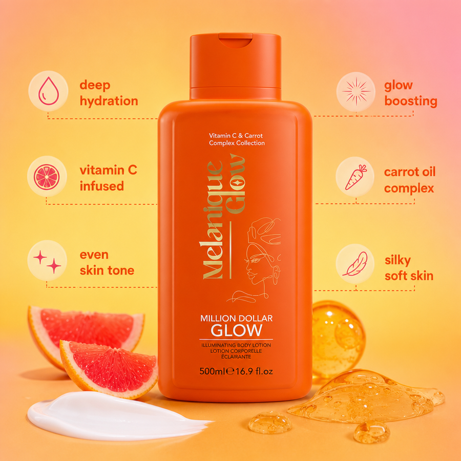 Million Dollar Glow 500ml bottle