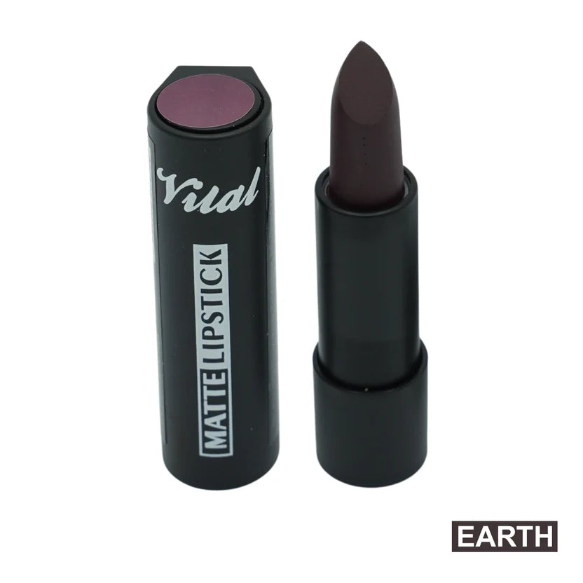 Vital Makeup Matte Lipstick Velvet Matte Finish with Full Coverage in all shades