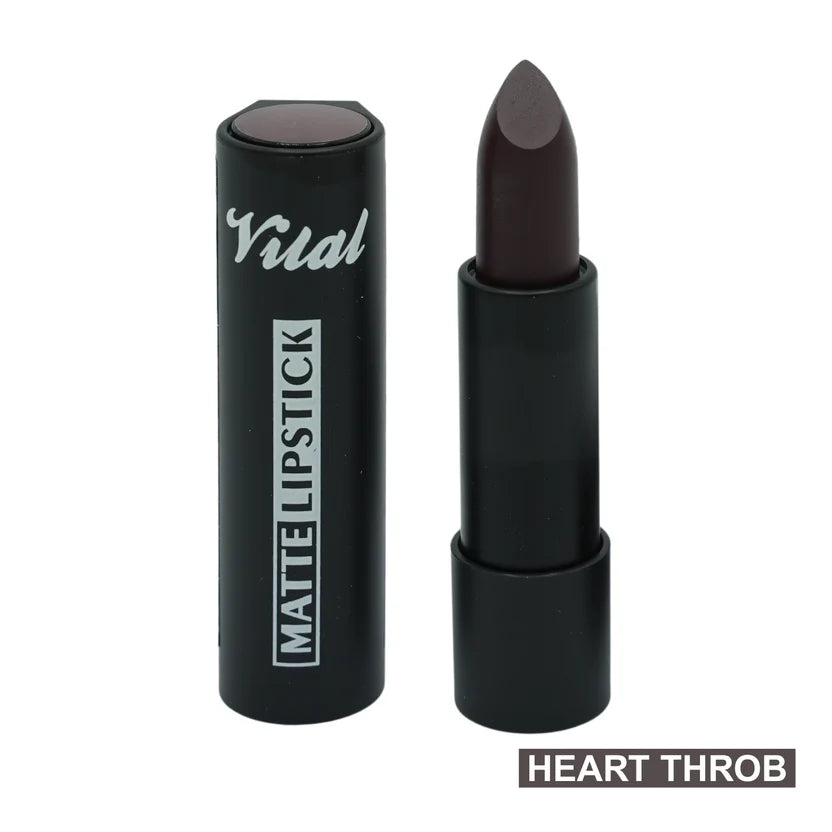 Vital Makeup Matte Lipstick Velvet Matte Finish with Full Coverage in all shades