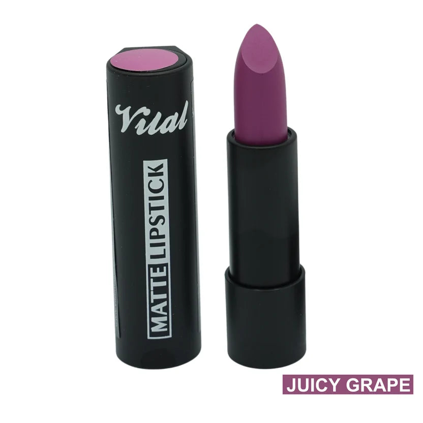 Vital Makeup Matte Lipstick Velvet Matte Finish with Full Coverage in all shades