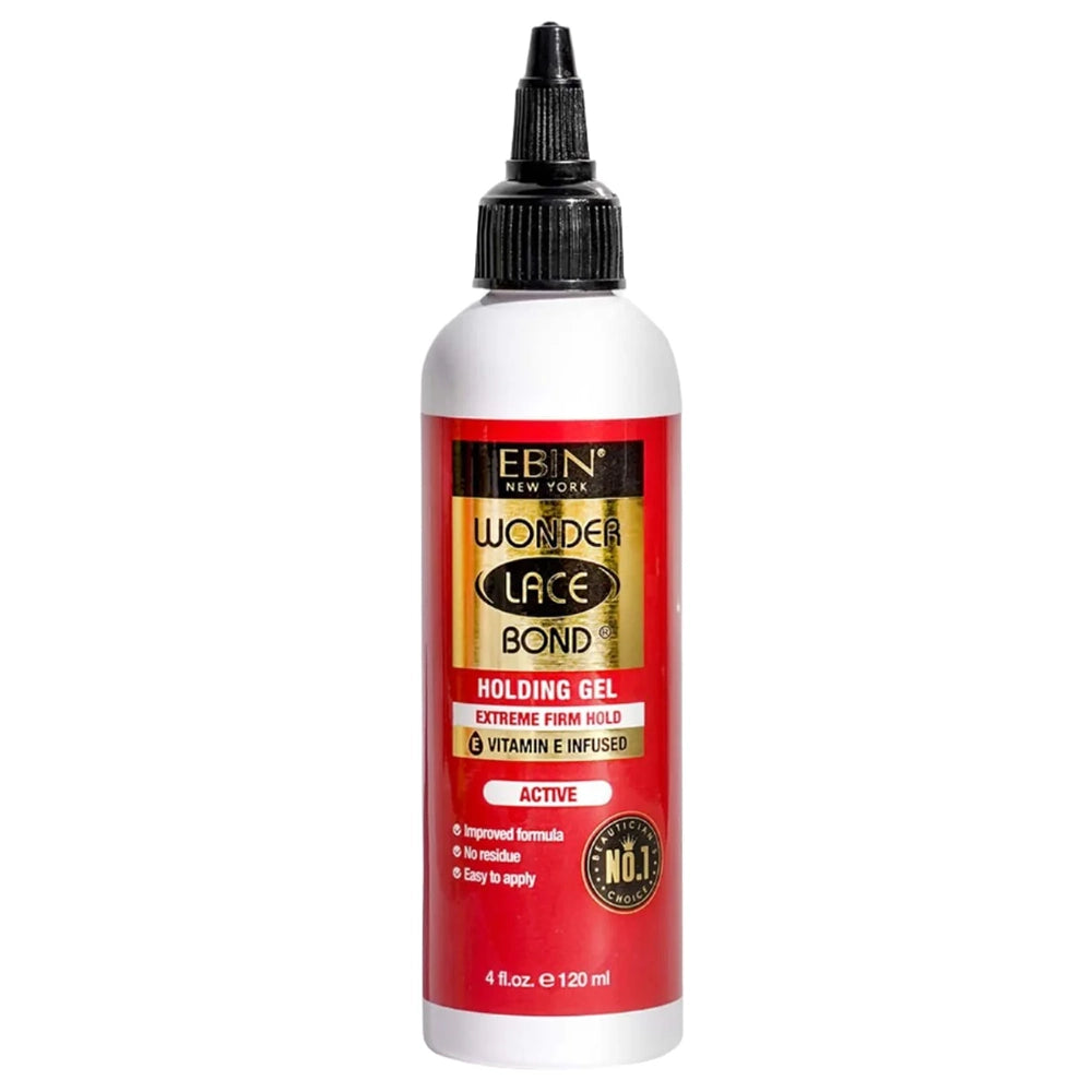 Ebin Wonder Lace Bond Holding Gel | Active 4 oz – TJ Beauty Products UK