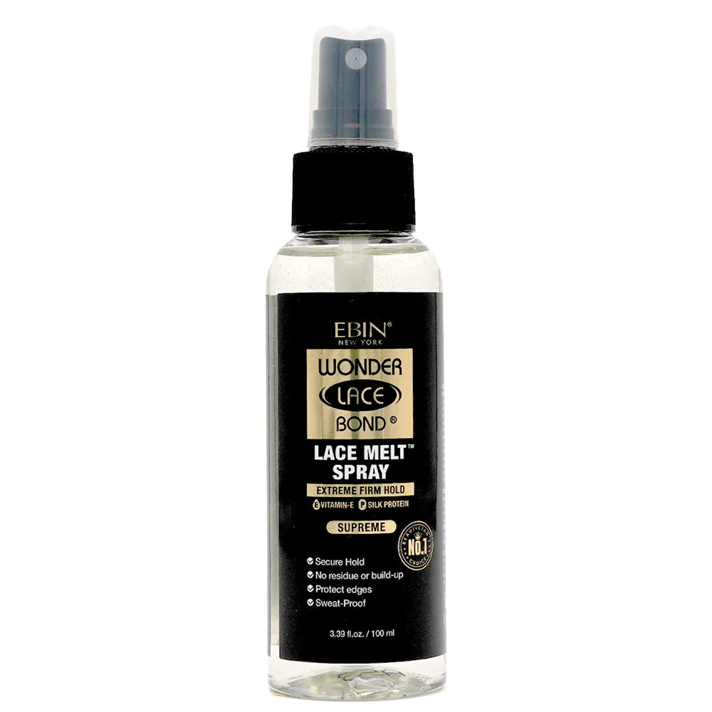 Ebin Wonder Lace Bond Lace Melt Spray | Supreme 3.39 oz