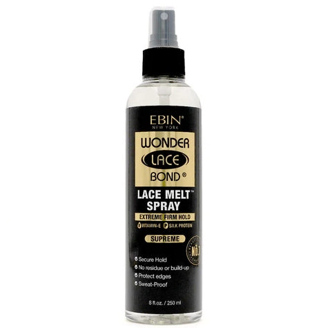 Ebin Wonder Lace Bond Lace Melt Spray | Supreme 8 oz