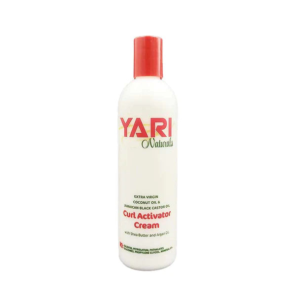 Yari Naturals - Extra Virgin Coconut Oil & Jamaican Black Castor Oil - Curl Activator Cream - 375ml