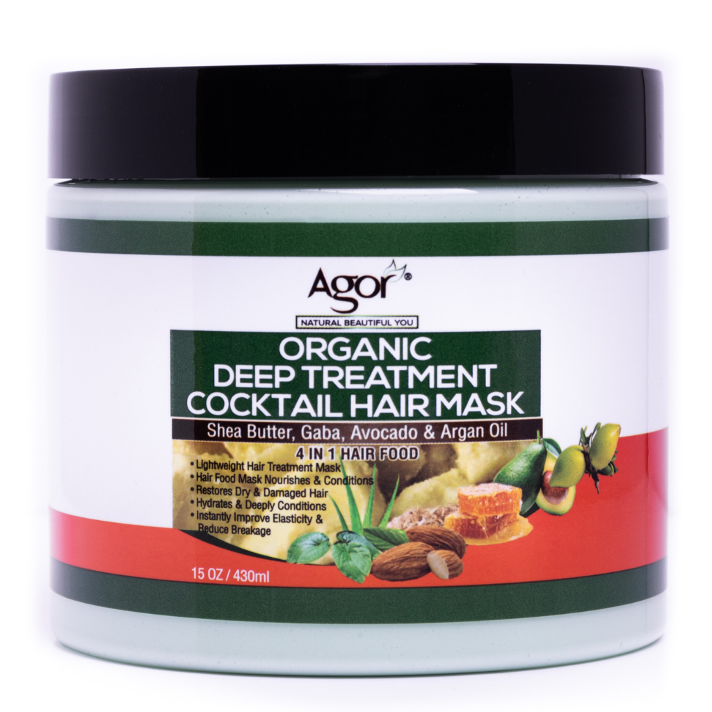 Agor Deep Treatment Cocktail Hair Mask 430g jar, front view