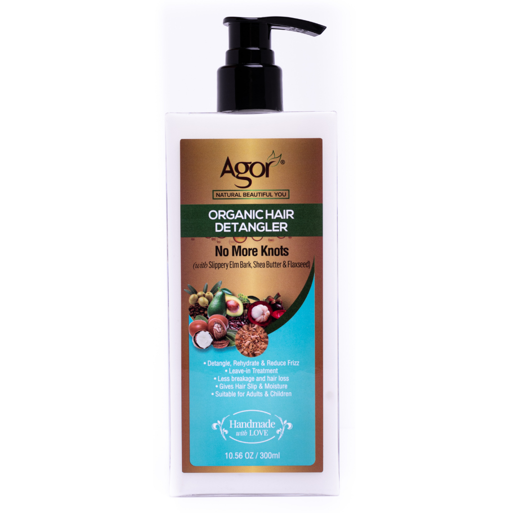 Agor Organic Hair Detangler No More Knots 300ml, front view