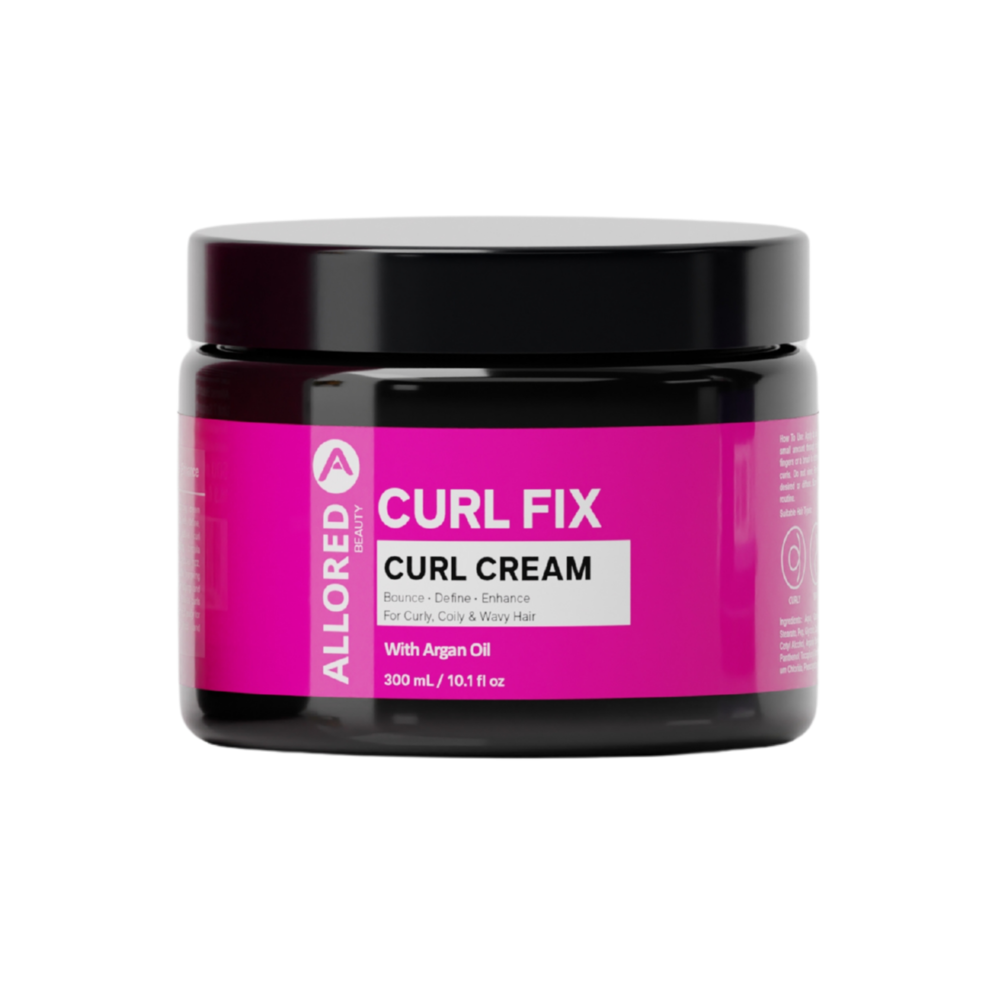 Allored Curl Fix Curl Cream with Argan Oil 300 ml front view