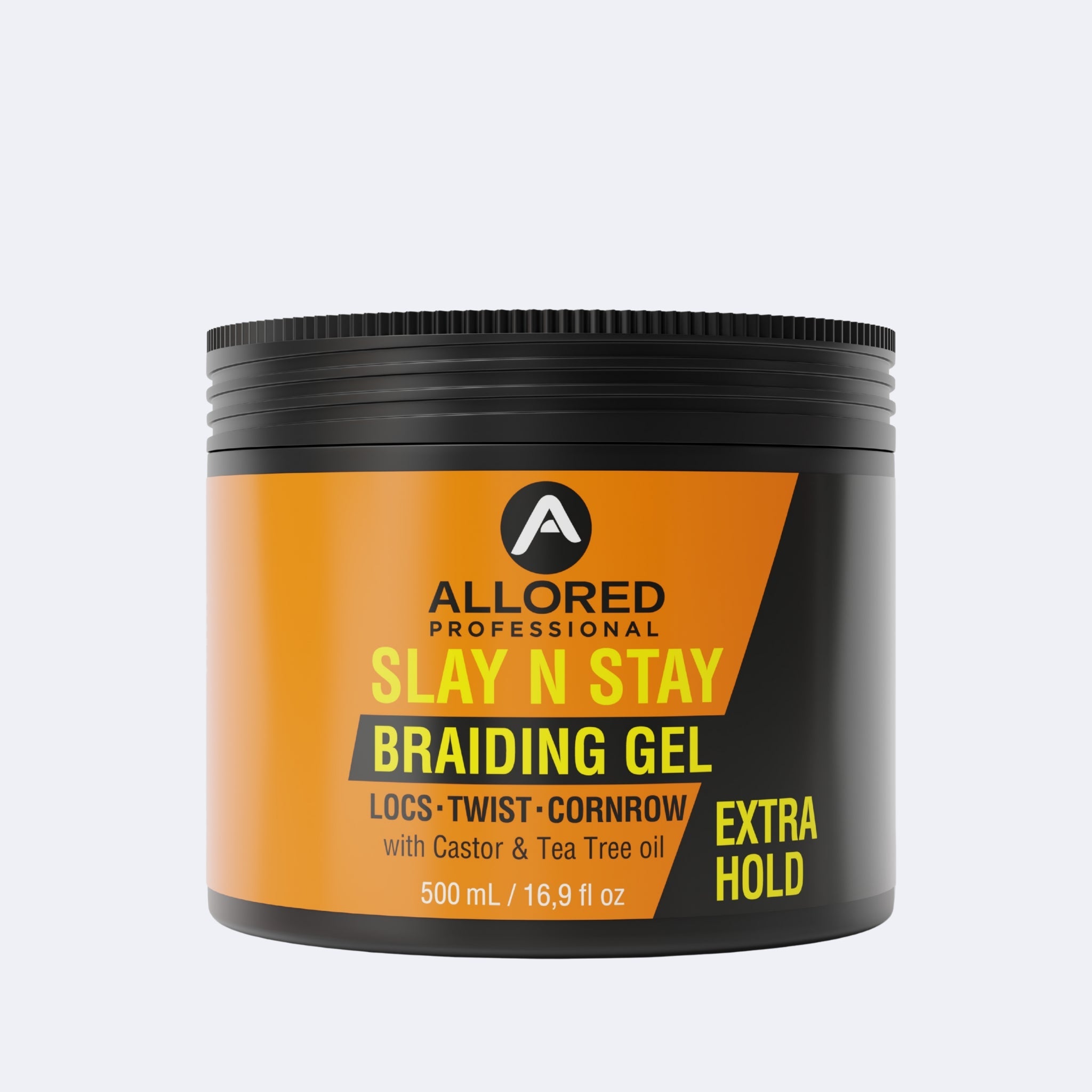 Allored Slay N Stay Braiding Gel Extra Hold 500 ml front view
