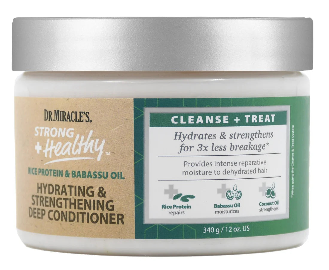 Dr. Miracle's Strong & Healthy Hydrating Deep Conditioner 12 oz