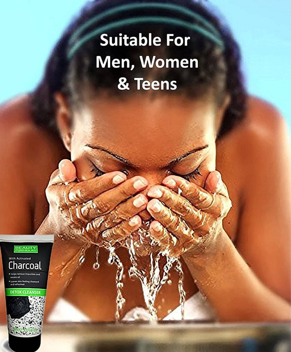 Beauty Formulas Activated Charcoal Detox Cleanser Purifying 150 ml/5.1 oz product image 2
