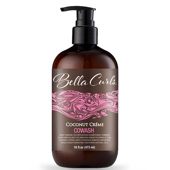 Bella Curls Coconut Crème CoWash 16 oz