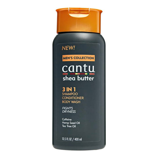 Cantu For Men 3-In-1 Shampoo-Conditioner-Body Wash 400 ml