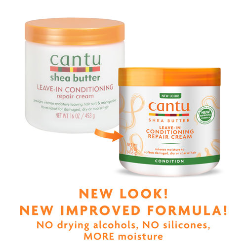 Cantu Shea Butter Leave-In Conditioning Repair Cream new look