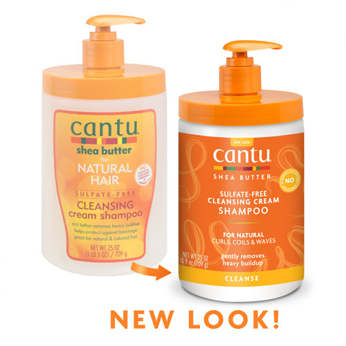 Cantu Sulfate-Free Cleansing Cream Shampoo new look