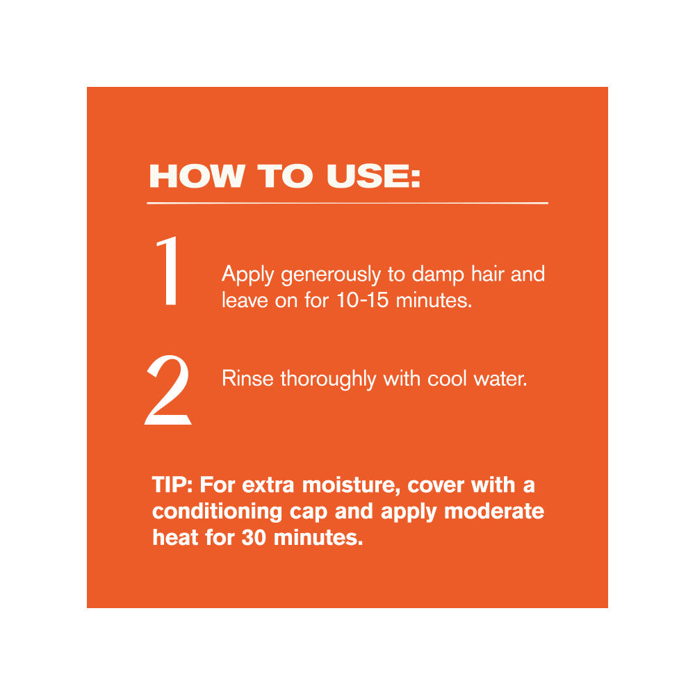 Cantu nourishing mask numbered application directions