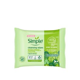 Simple Biodegradable Cleansing Face Wipes 25 wipes pack