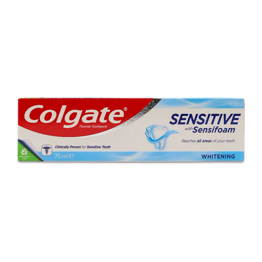 Colgate Sensitive with Sensifoam Whitening Toothpaste 75ml