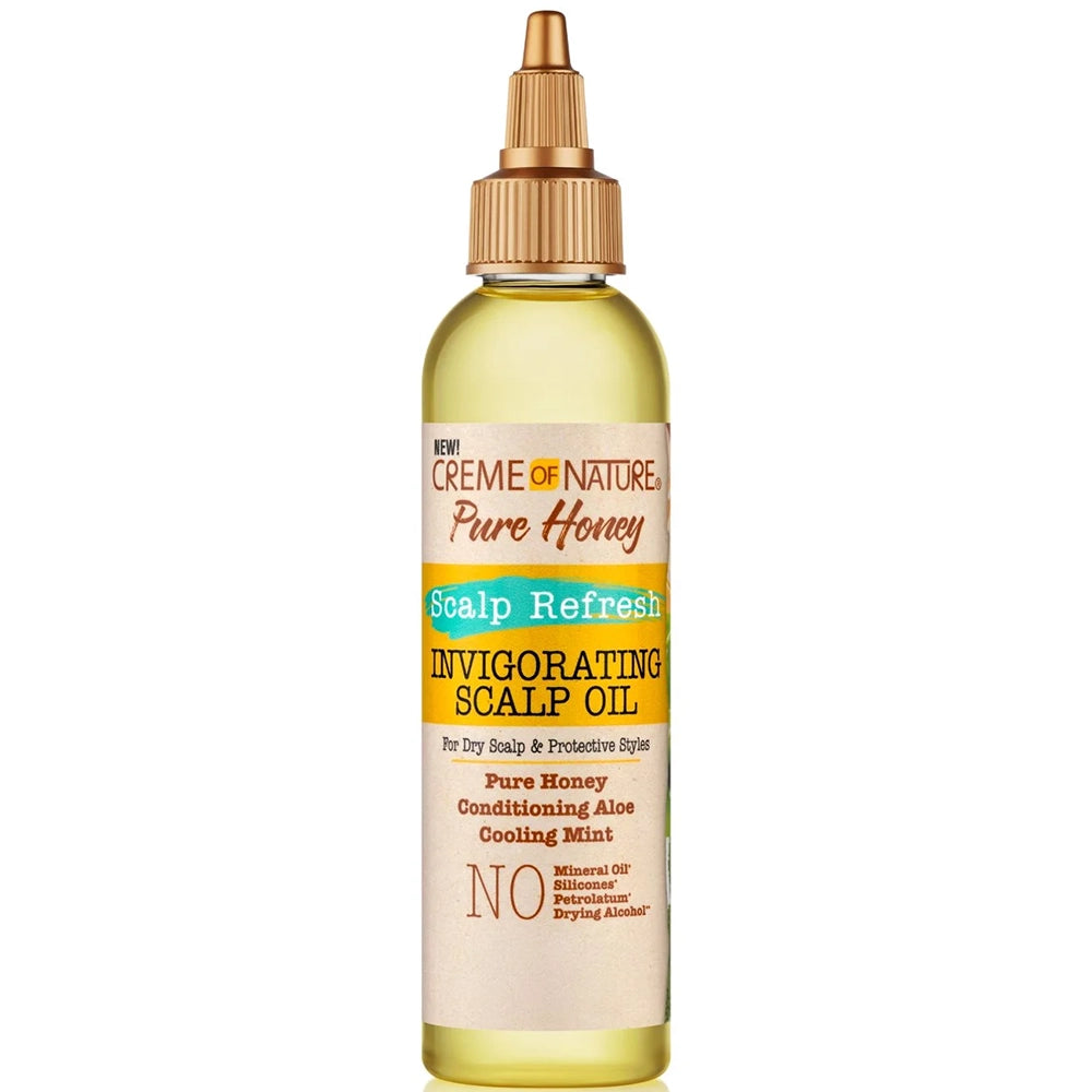 Creme Of Nature Pure Honey Invigorating Scalp Oil 4 oz