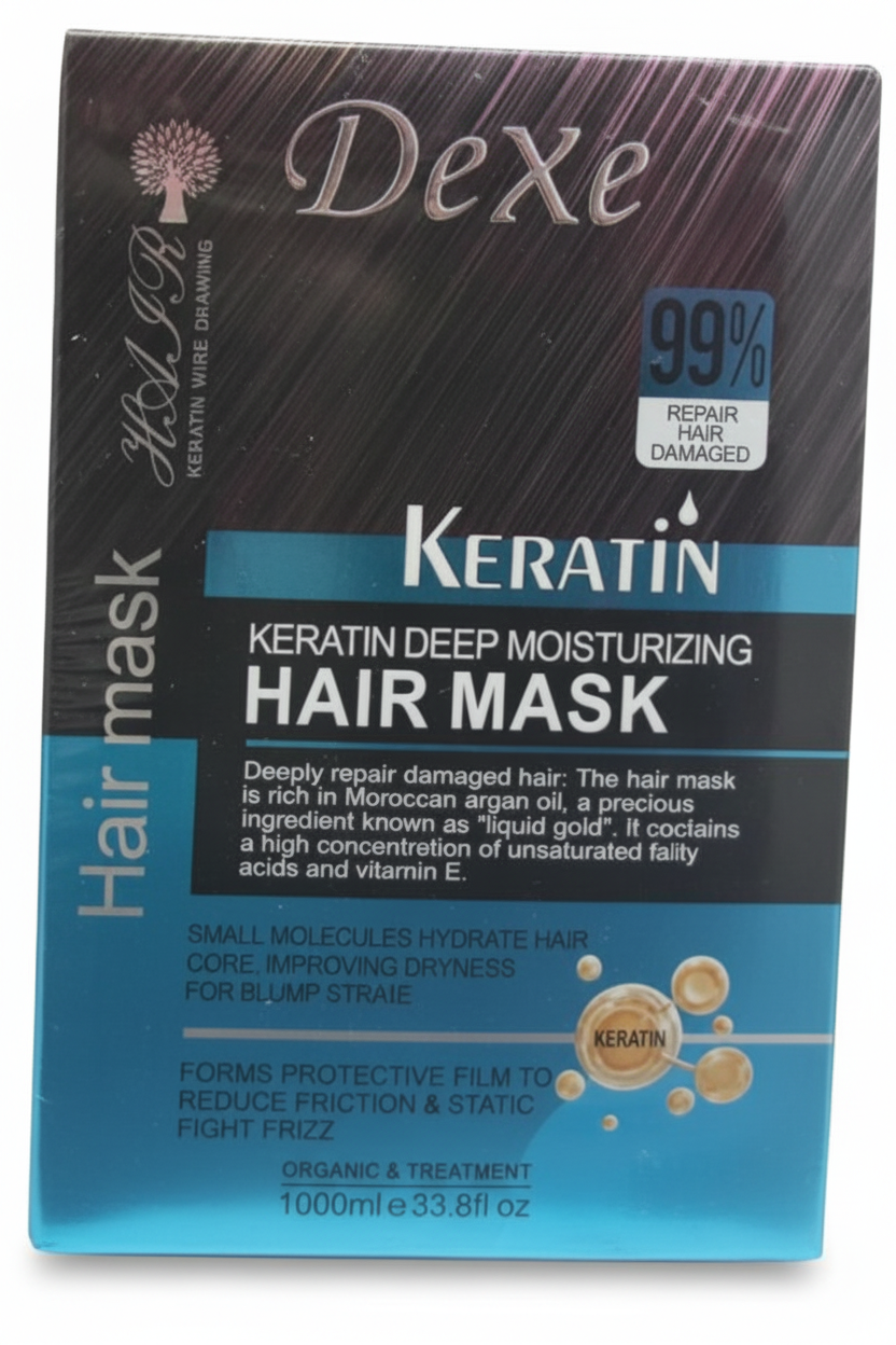 Dexe Keratin Deep Moisturizing Hair Mask - Retouched 2