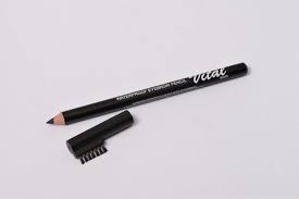 Vital Natural Definer Eyebrow Pencil With Brush -2 in 1 Precise Brow, Waterproof, Long Lasting & Easy Applicato (Dark Brown/Brown/Black)