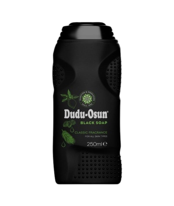 Dudu-Osun Liquid Black Soap Classic Fragrance 250 ml bottle, front view