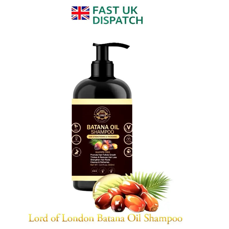 Lord of London Batana Oil Shampoo 355 ml bottle front view