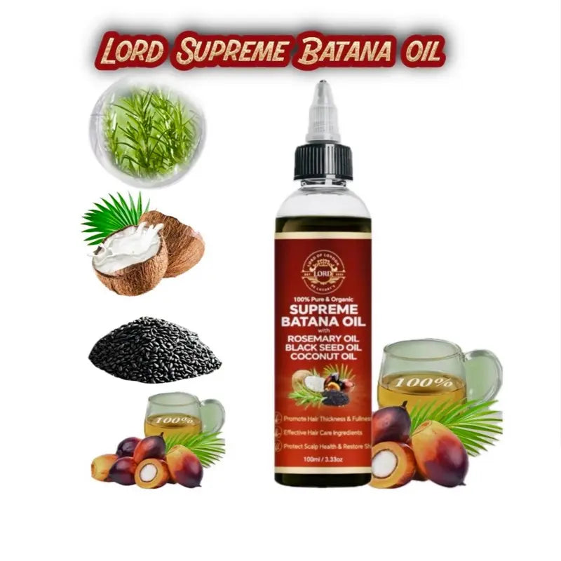 Lord of London Supreme Batana Oil 100 ml bottle front view