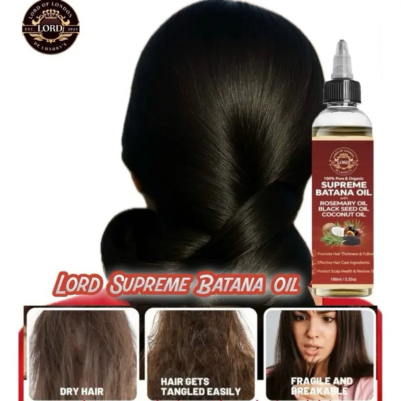 Supreme Batana Oil for dry hair and scalp care