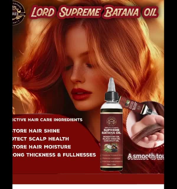 Supreme Batana Oil vertical product video cover