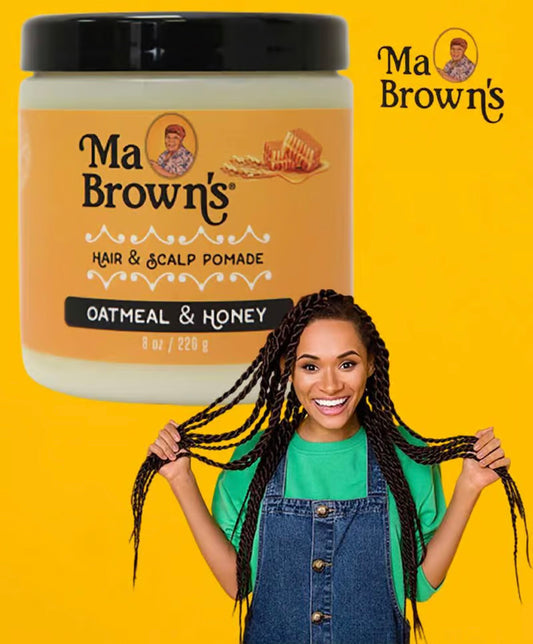 Ma Brown's - Oatmeal & Honey Hair & Scalp Pomade