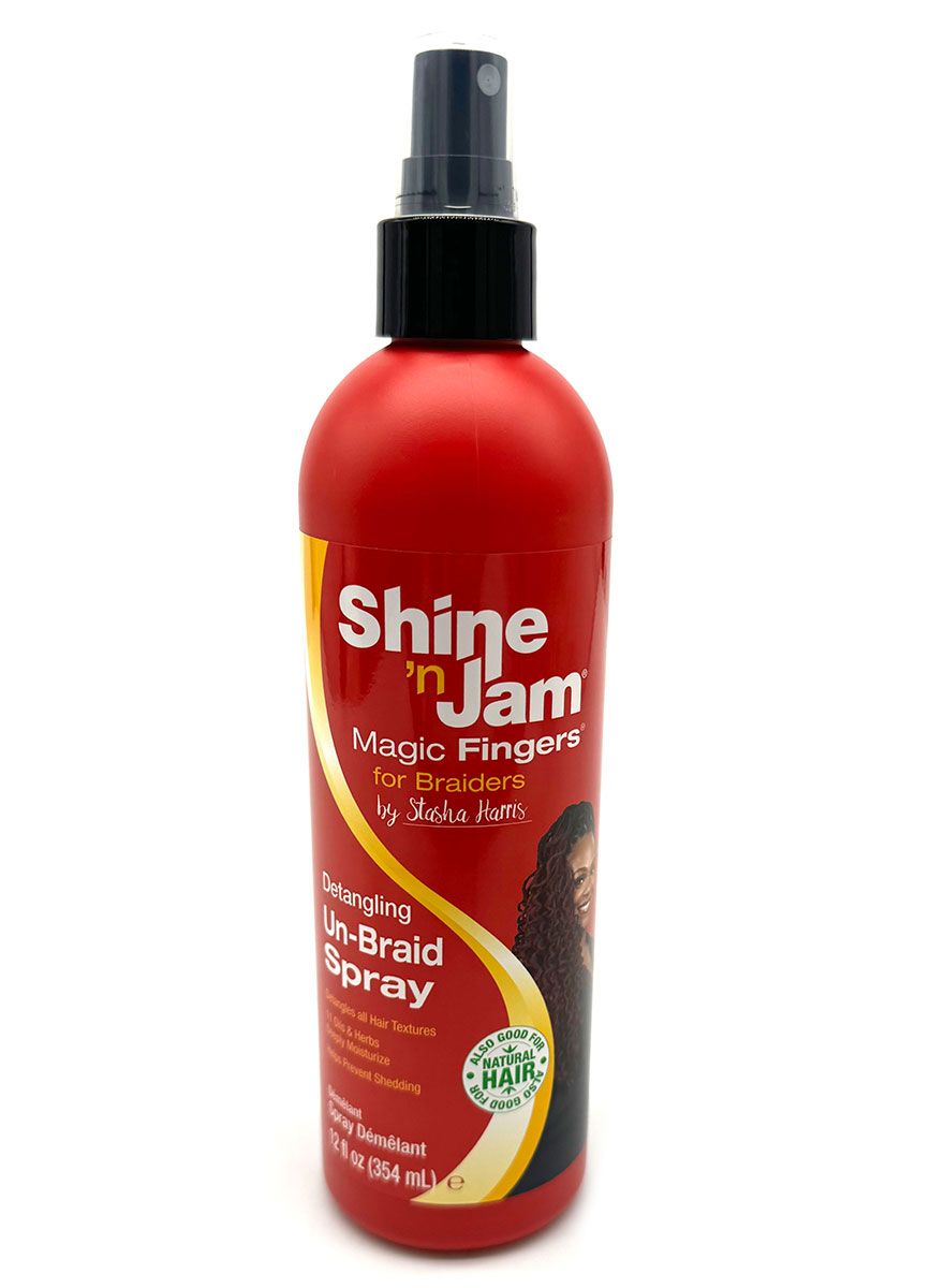 Magic Fingers Detangling Un-Braid Spray 354 ml/12 oz front bottle