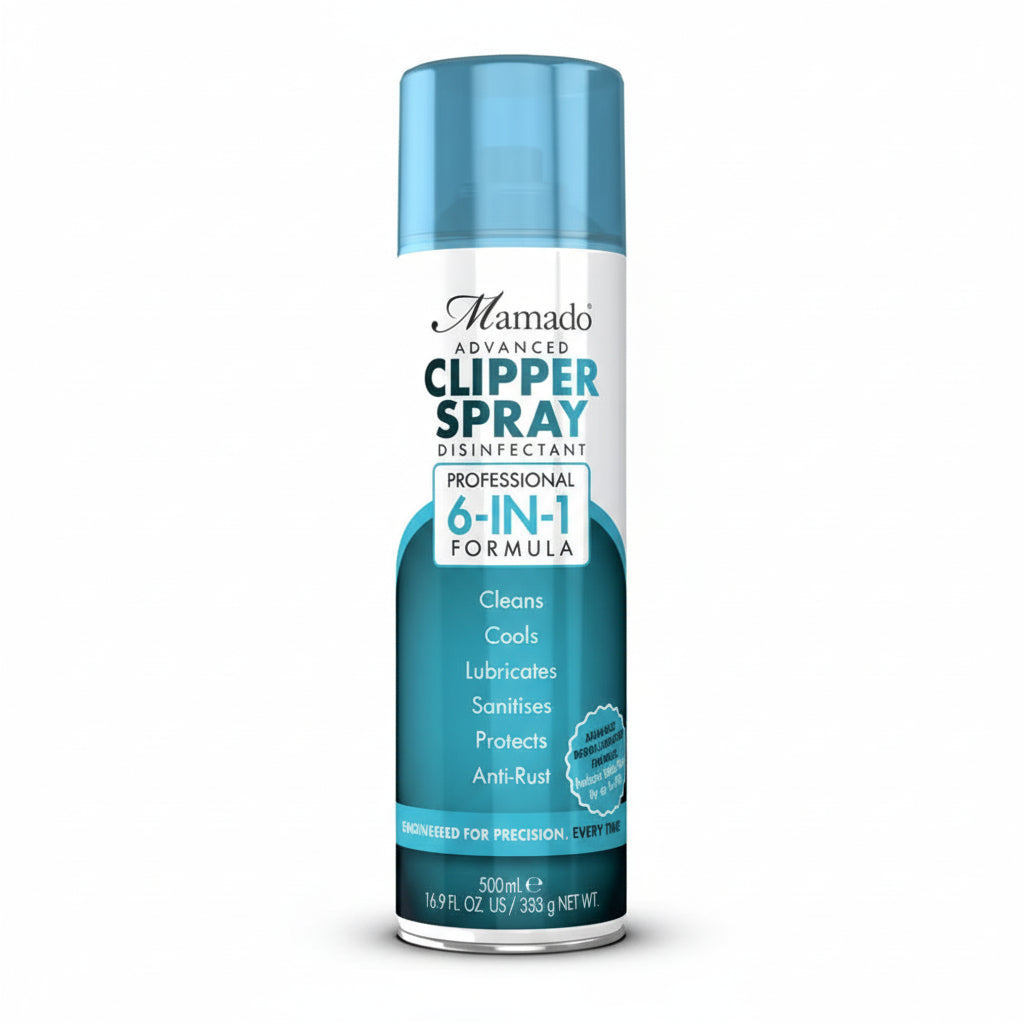 Mamado Advanced Clipper Spray 6-in-1 500 ml aerosol can, front view