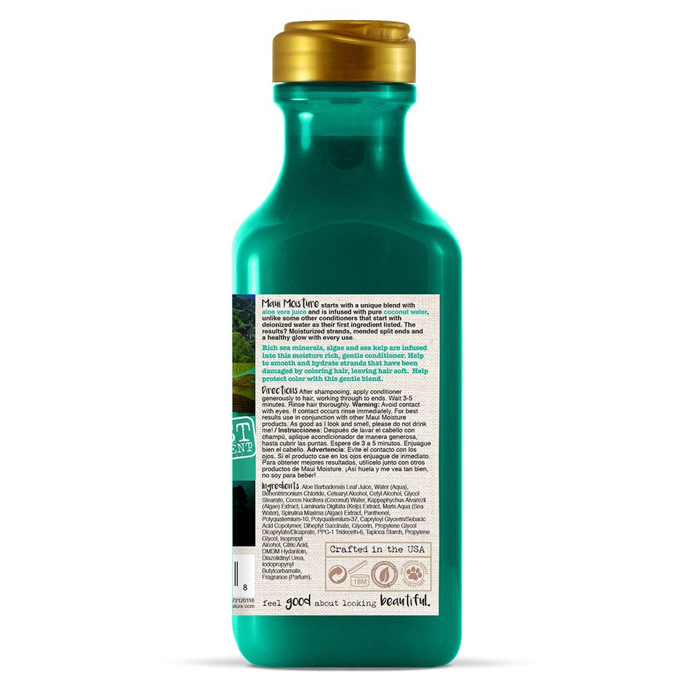 Color Protection + Sea Minerals Conditioner 385 ml/13 fl oz, back label view