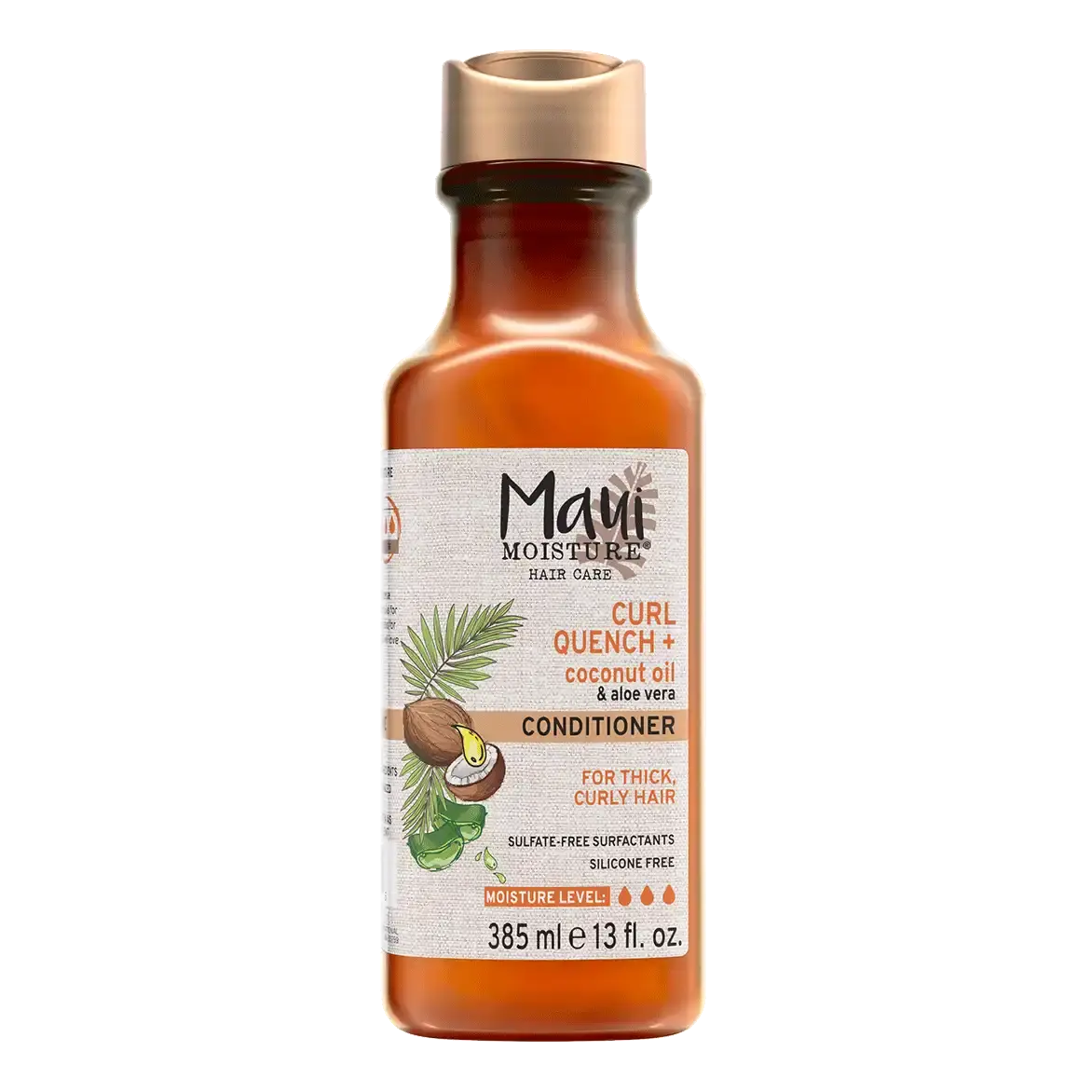 Curl Quench + Coconut Oil Conditioner 385 ml/13 fl oz, front product view