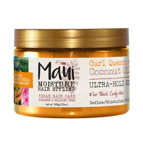 Curl Quench + Coconut Oil Ultra-Hold Gel 340 g/12 oz, front product view