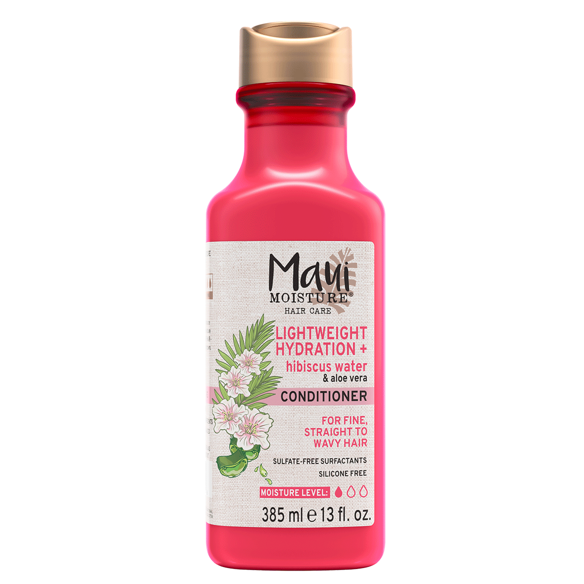 Lightweight Hydration + Hibiscus Water Conditioner 385 ml/13 fl oz, front product view