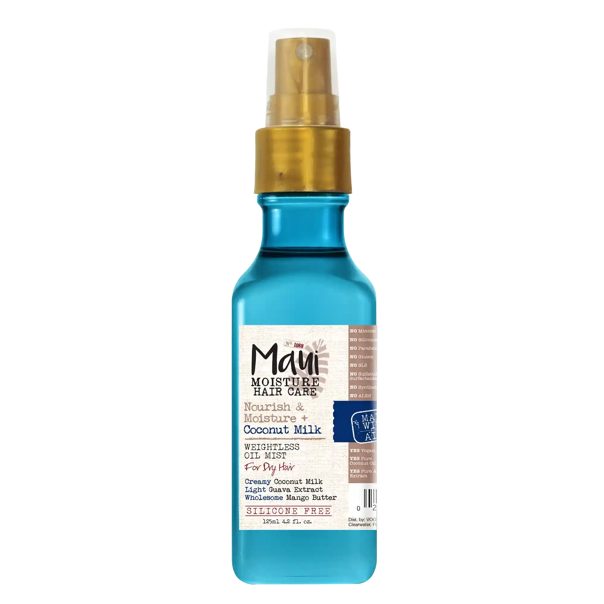 Nourish & Moisture + Coconut Milk Weightless Oil Mist 125 ml/4.2 fl oz, front product view