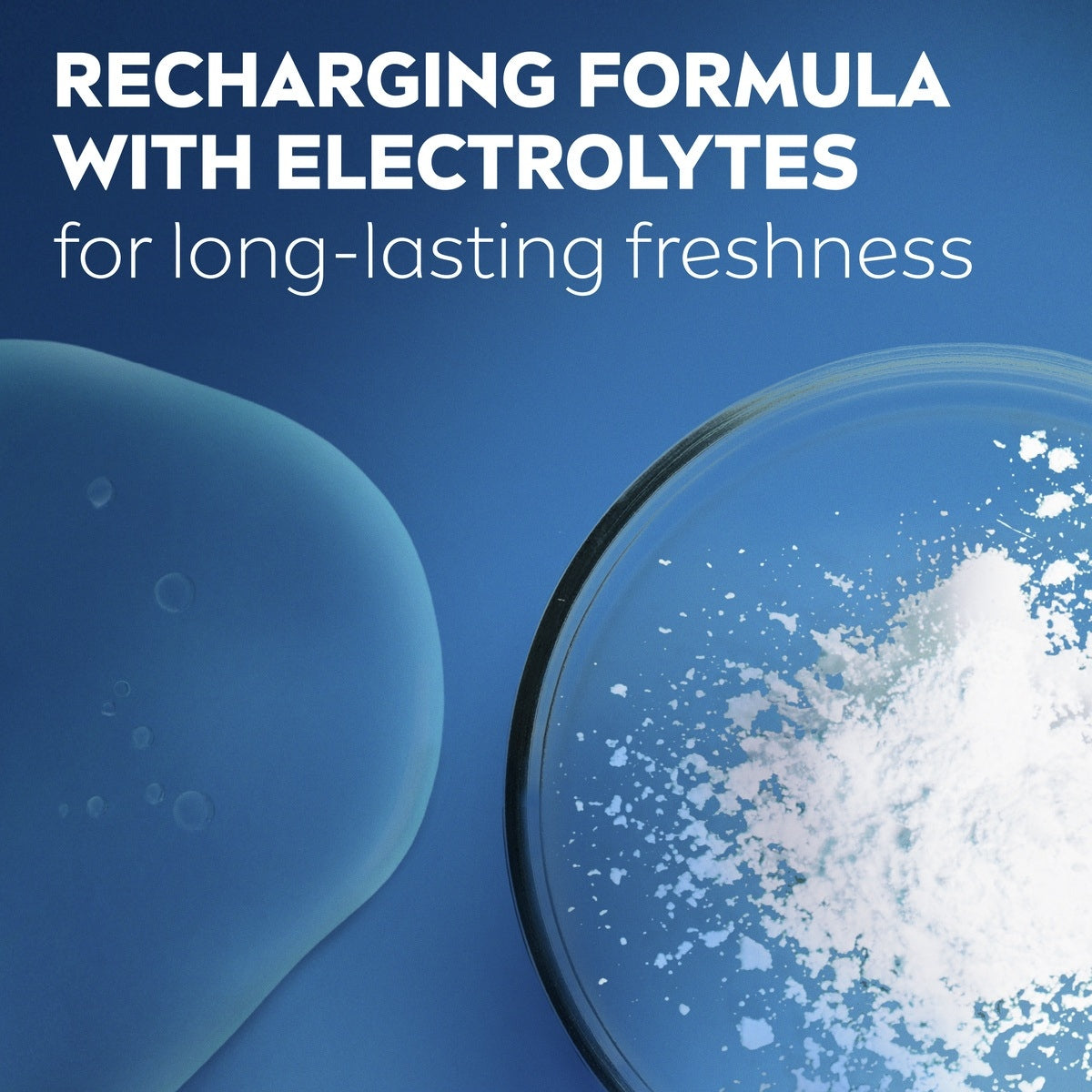 Nivea Fresh Sport electrolytes graphic