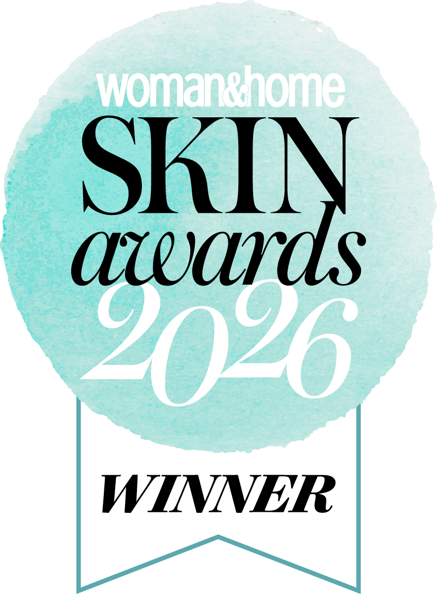 Woman and Home Skin Awards 2026 winner badge