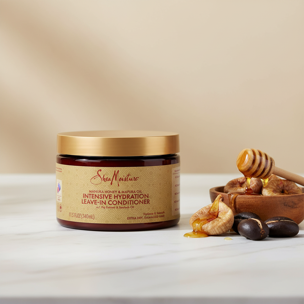 Shea Moisture Manuka Honey & Mafura Oil Intensive Hydration Leave-In Conditioner 11.5 oz / 340 ml - Discover ultimate hydrati