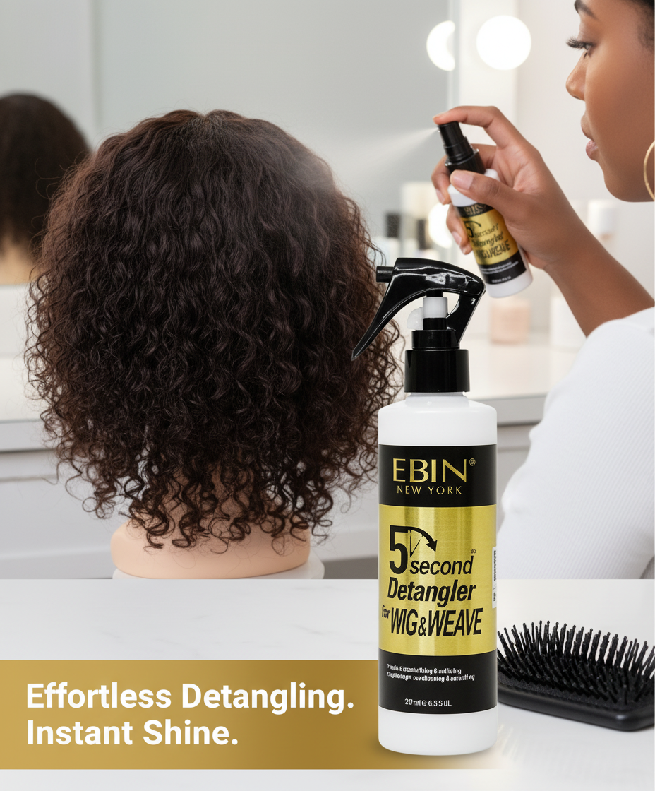 Ebin New York 5 Second Detangler For Wig And Weave