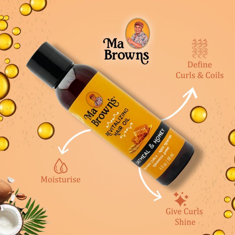 Ma Brown's Revitalizing Hair Oil 4 oz