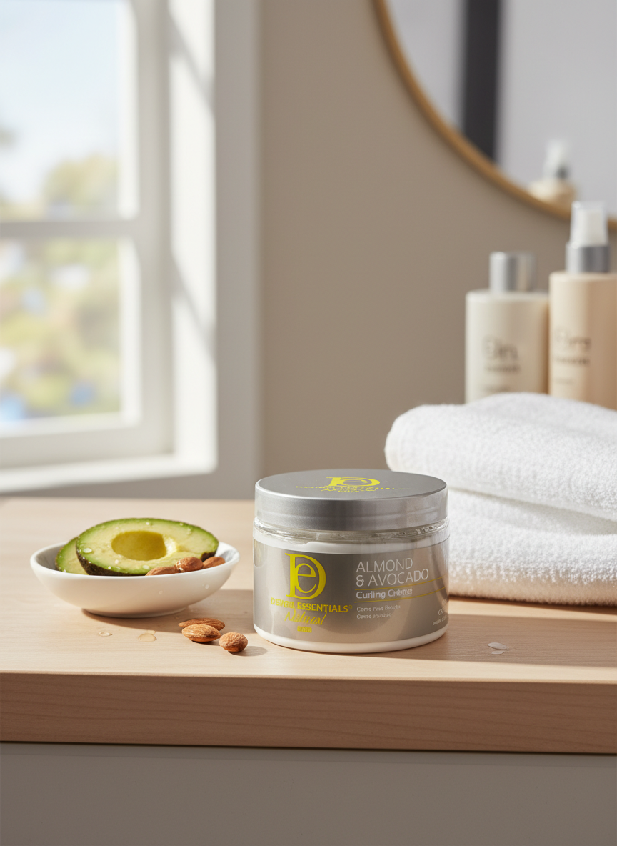 Design Essentials Almond And Avocado Curling Creme 340g