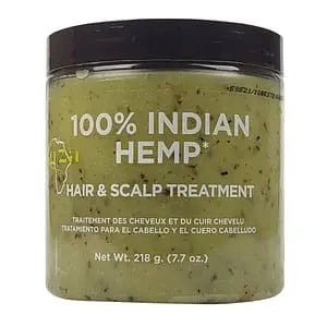 Kuza 100% Indian Hemp Hair & Scalp Treatment Soft & Smooth Finish for Textured Hair 510 g/18 oz