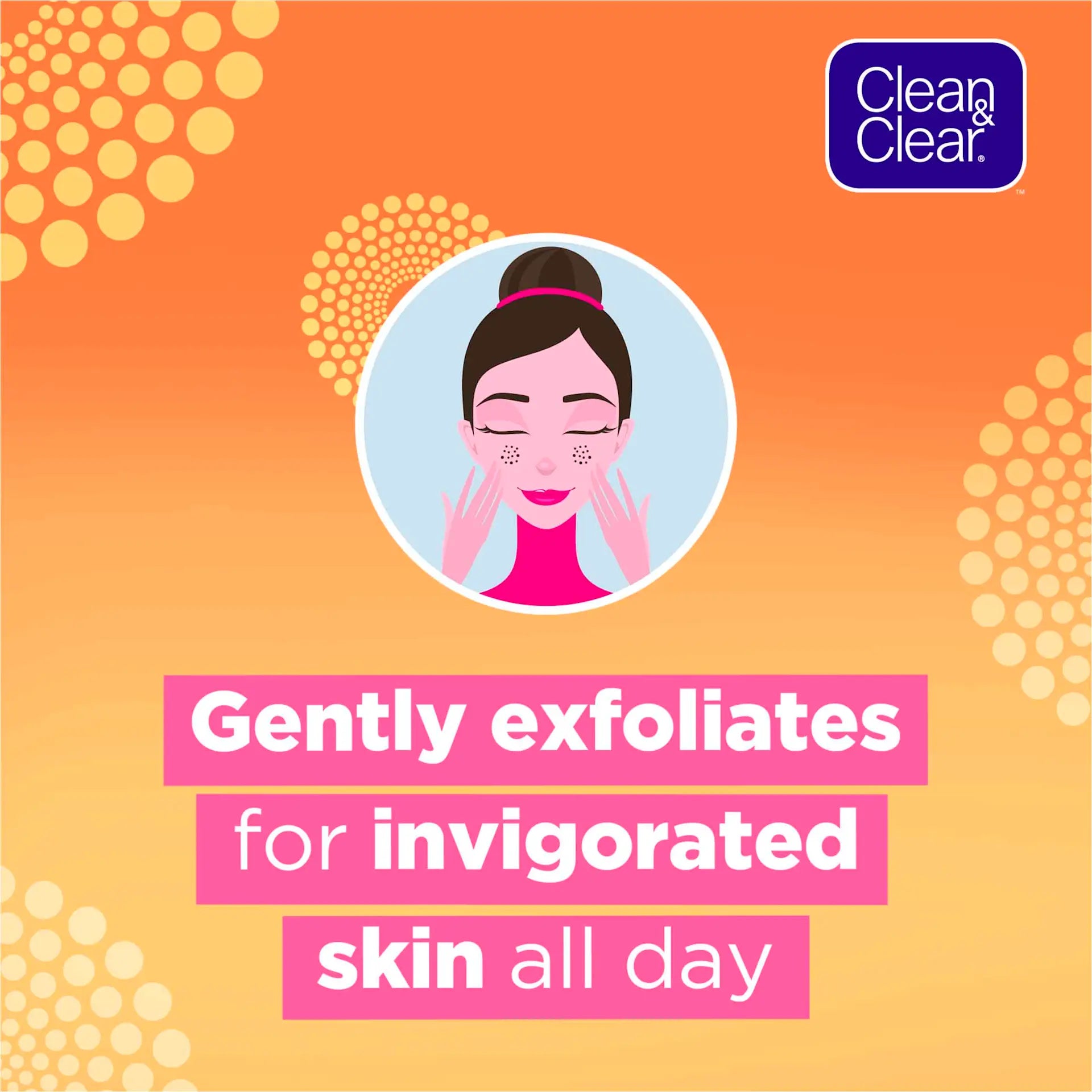 Clean & Clear Morning Energy Skin Energising Daily Facial Scrub Gentle Exfoliation 150 ml/5.1 oz
