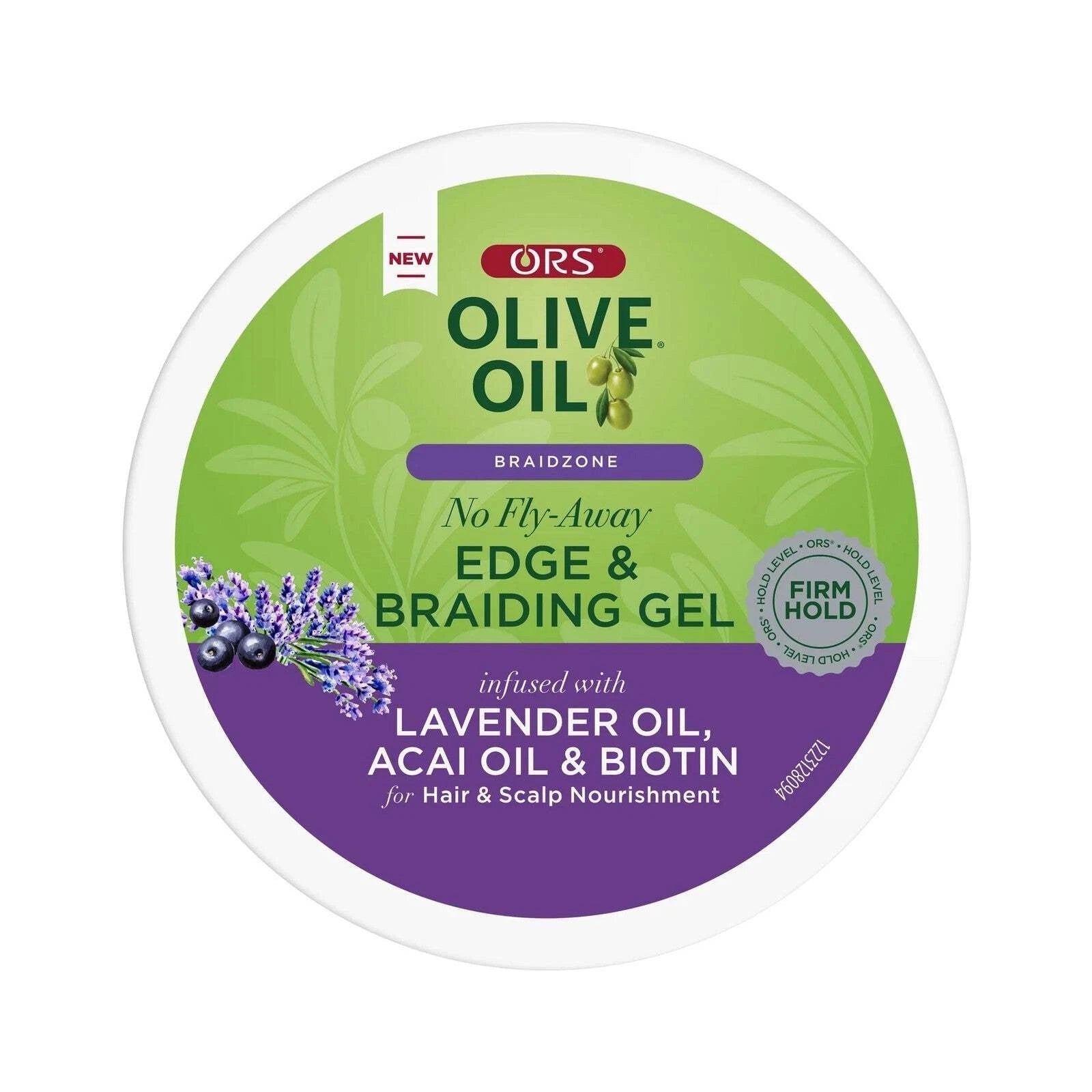 ORS Olive Oil Braidzone No Fly-Away Edge & Braiding Gel 227g