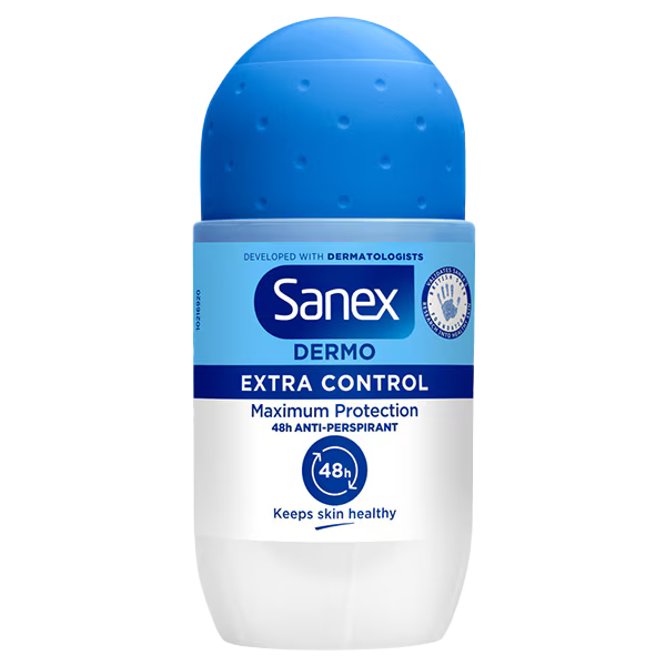 Sanex Dermo Extra Control 48H roll-on, front view