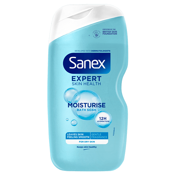 Sanex Moisturising Bath Soak 450 ml front