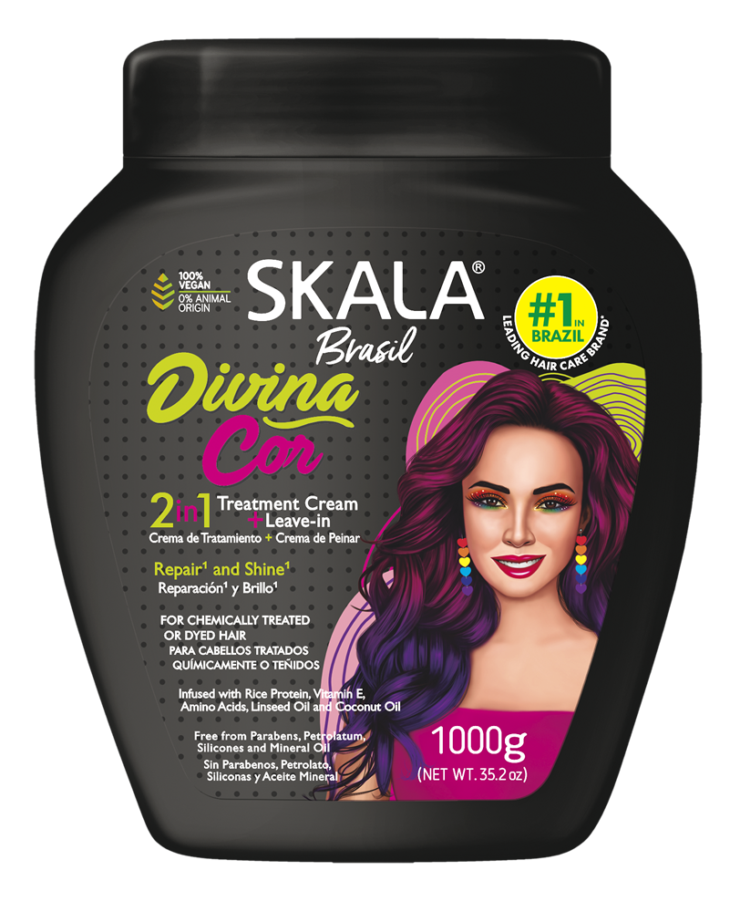 Skala Brasil Divina Cor treatment cream 1000g black jar
