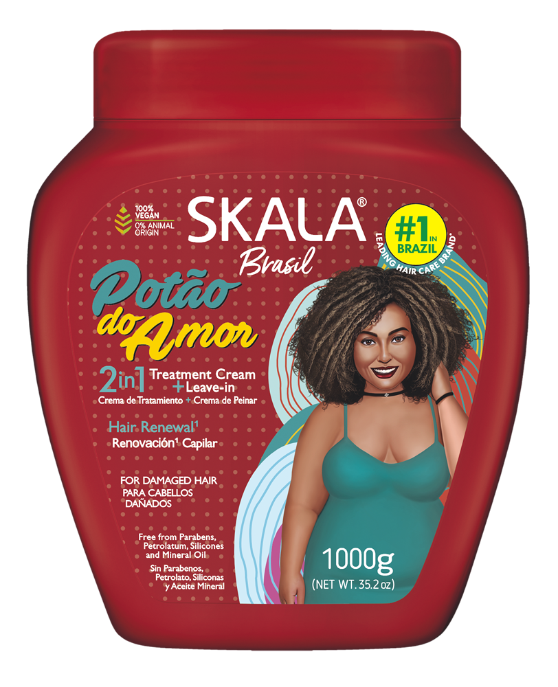 Skala Brasil Potão do Amor treatment cream 1000g red jar